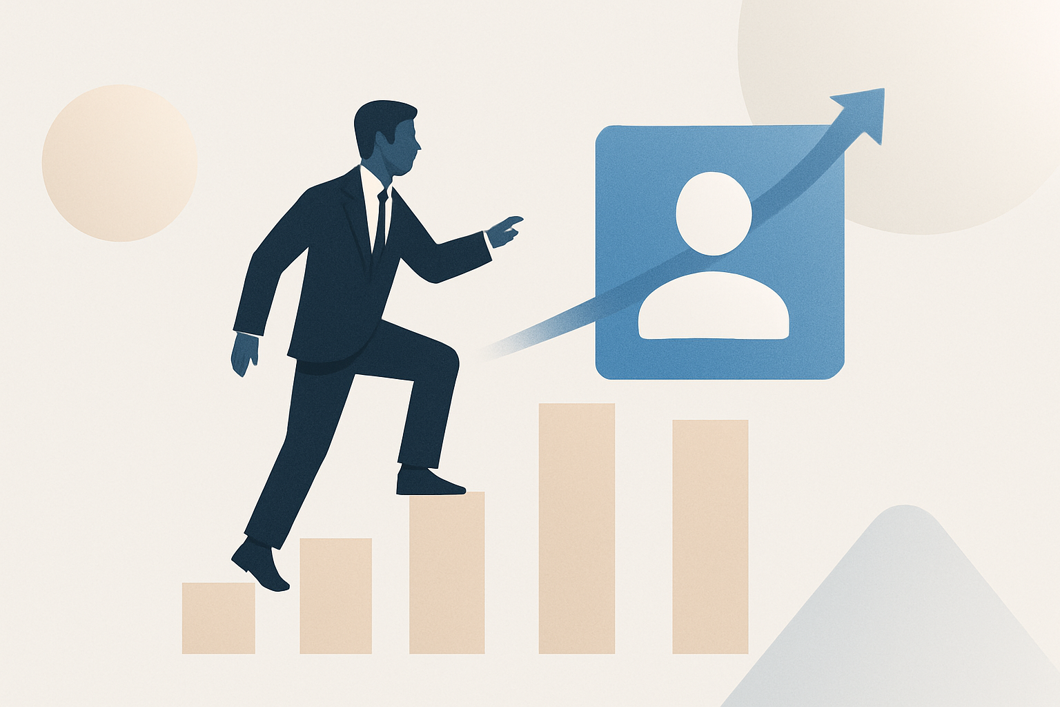 What strategies enhance LinkedIn visibility for executives?
