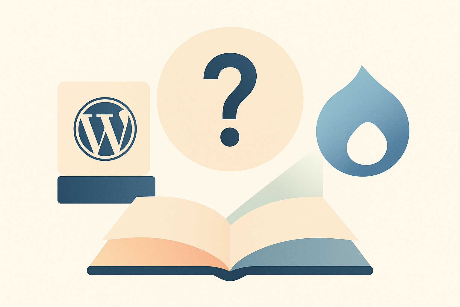 How to choose between WordPress and Drupal for my site?