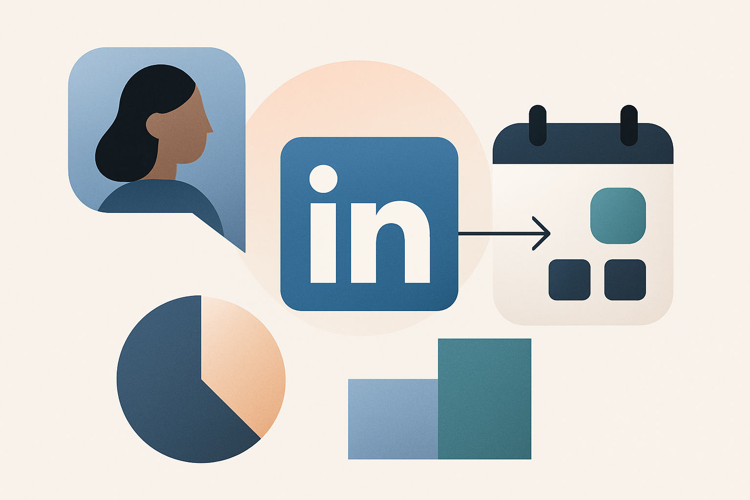What is the best way to generate qualified meetings through LinkedIn?