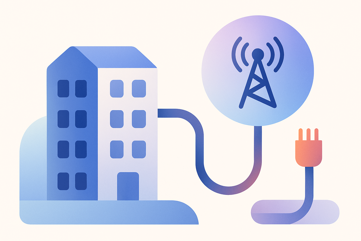 What are the advantages of building a fiber network for MDUs?